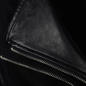 Faux Leather PU Jacket Women Winter Autumn Fashion Motorcycle Jacket Black Faux Leather Coat Outerwear