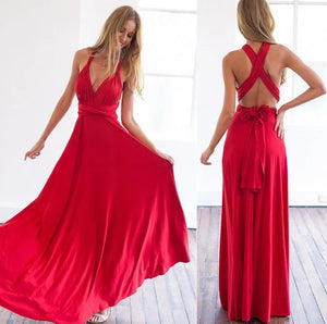 (spot) Temperament Bridesmaid long sister group dress 2024 bride Bridesmaid dress many kinds of long Party dinner dress gowns