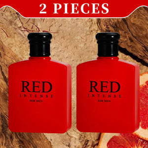 RED INTENSE Eau de Parfum Spray 3.4 Ounce / 100 Ml  Multi-Layered Fragrance Aromatic Fragrance for Men Men's EDP Perfumes Fruit