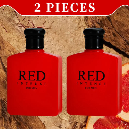 RED INTENSE Eau de Parfum Spray 3.4 Ounce / 100 Ml  Multi-Layered Fragrance Aromatic Fragrance for Men Men's EDP Perfumes Fruit