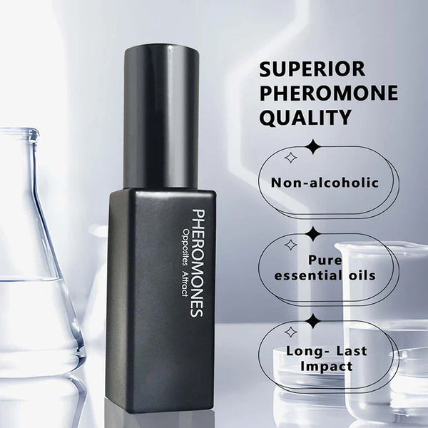 Pheromone Cologne for Men - Original Pheromone Essential Oil Perfume. Scent lasts 6-8 hours. 5 ml